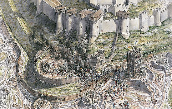 History of Dover Castle | English Heritage site network diagram 