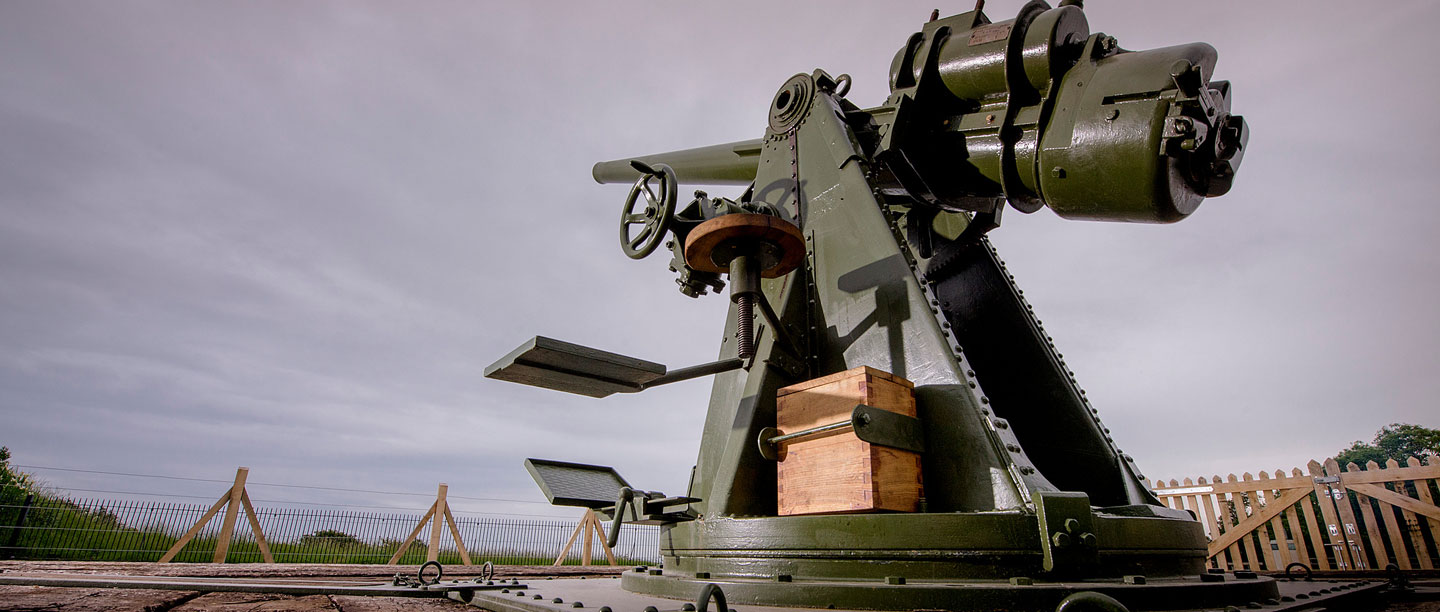 The British 3" Gun at the Fire Command Post