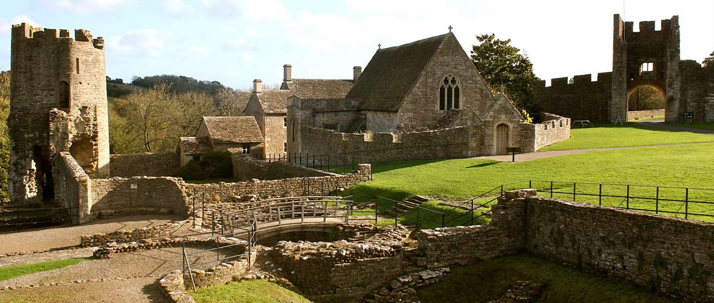 Tower and chapel at Farleigh Hungerford