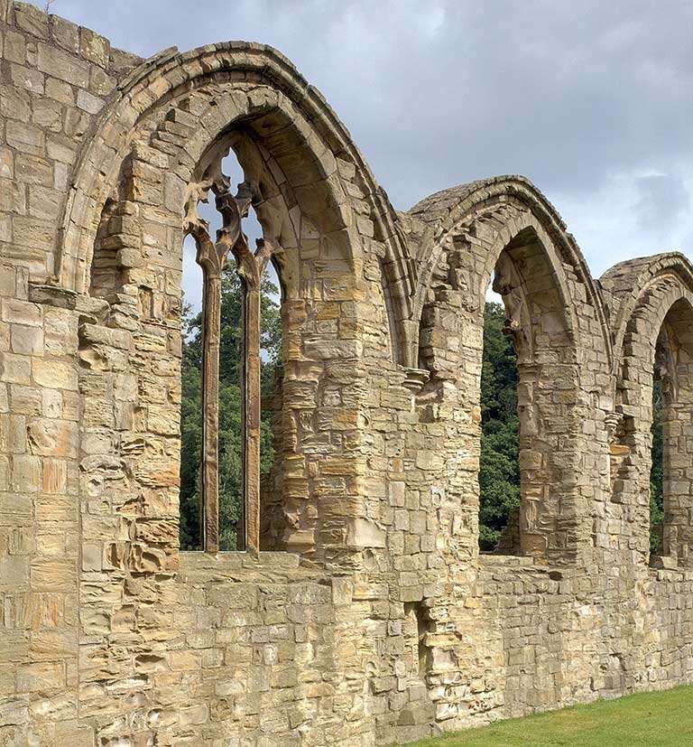 North wall of the choir North wall of the choir