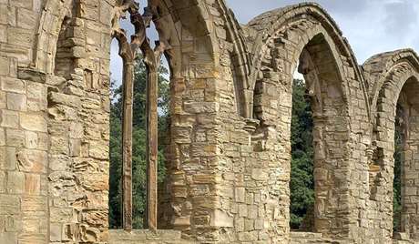 North wall of the choir North wall of the choir