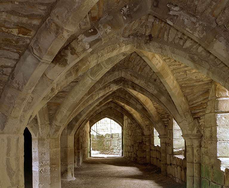 Vaulted undercroft Vaulted undercroft