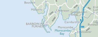 Furness Postcode Map Furness Abbey | English Heritage