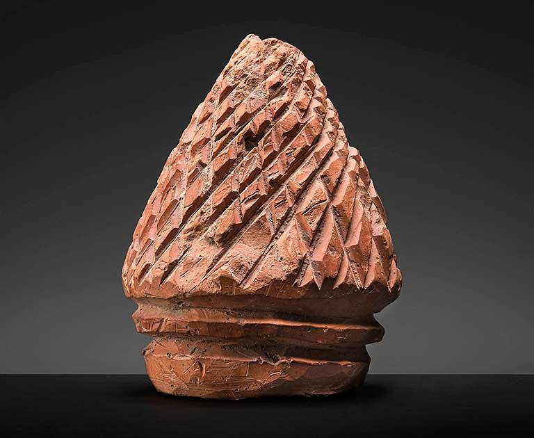 Terracotta pinecone Terracotta pinecone