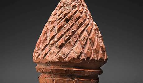 Terracotta pinecone Terracotta pinecone