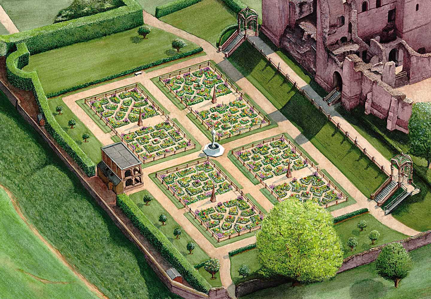 Kenilworth Elizabethan Garden English Heritage