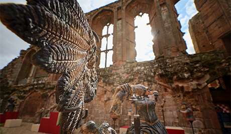 A swan's wing, part of the 'Leda and the Swan' sculpture A swan's wing, part of the 'Leda and the Swan' sculpture