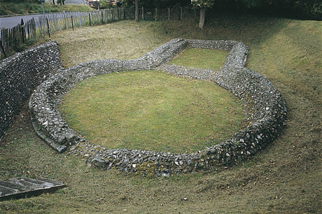 Knights Templar church from the west