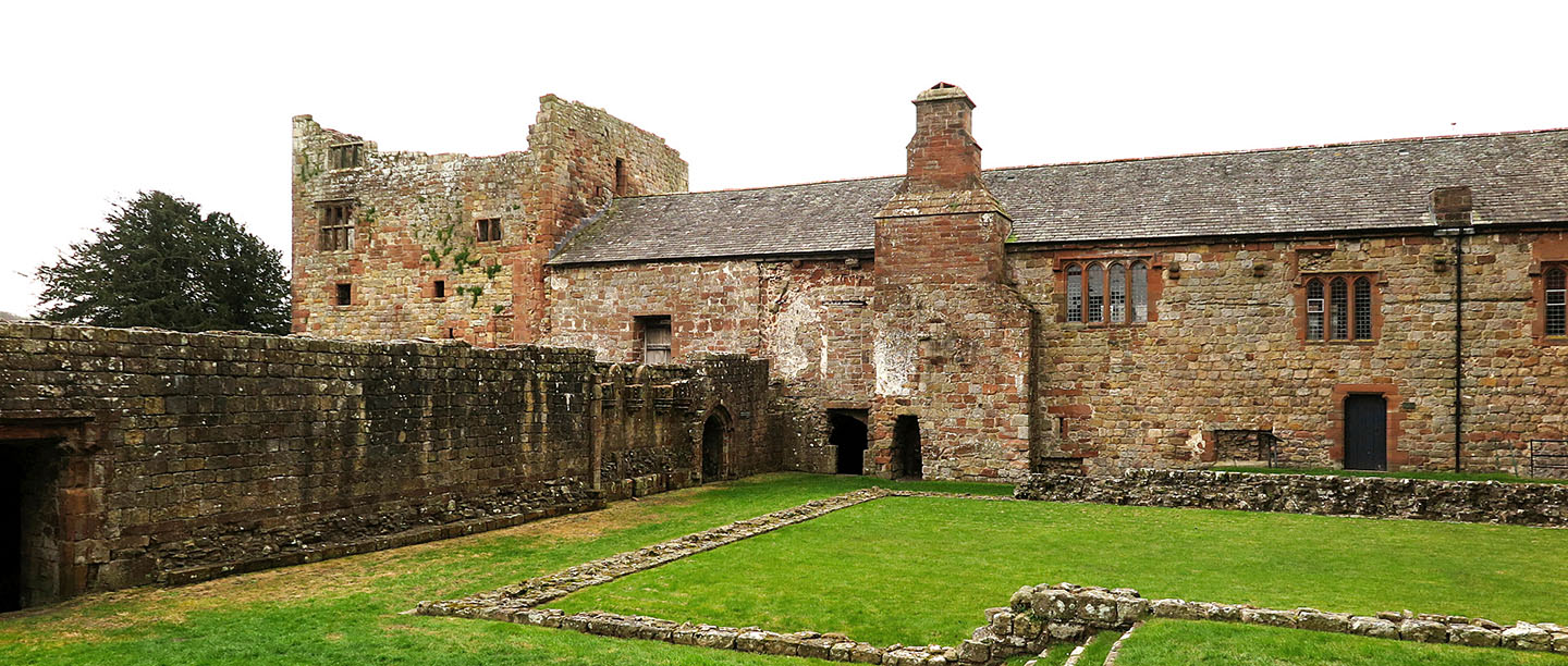 The exterior of Lanercost Priory