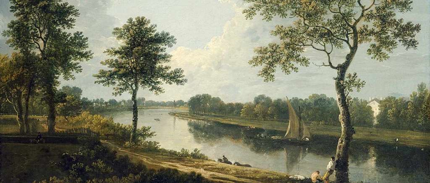 The Thames near Marble Hill, by Richard Wilson, c.1762