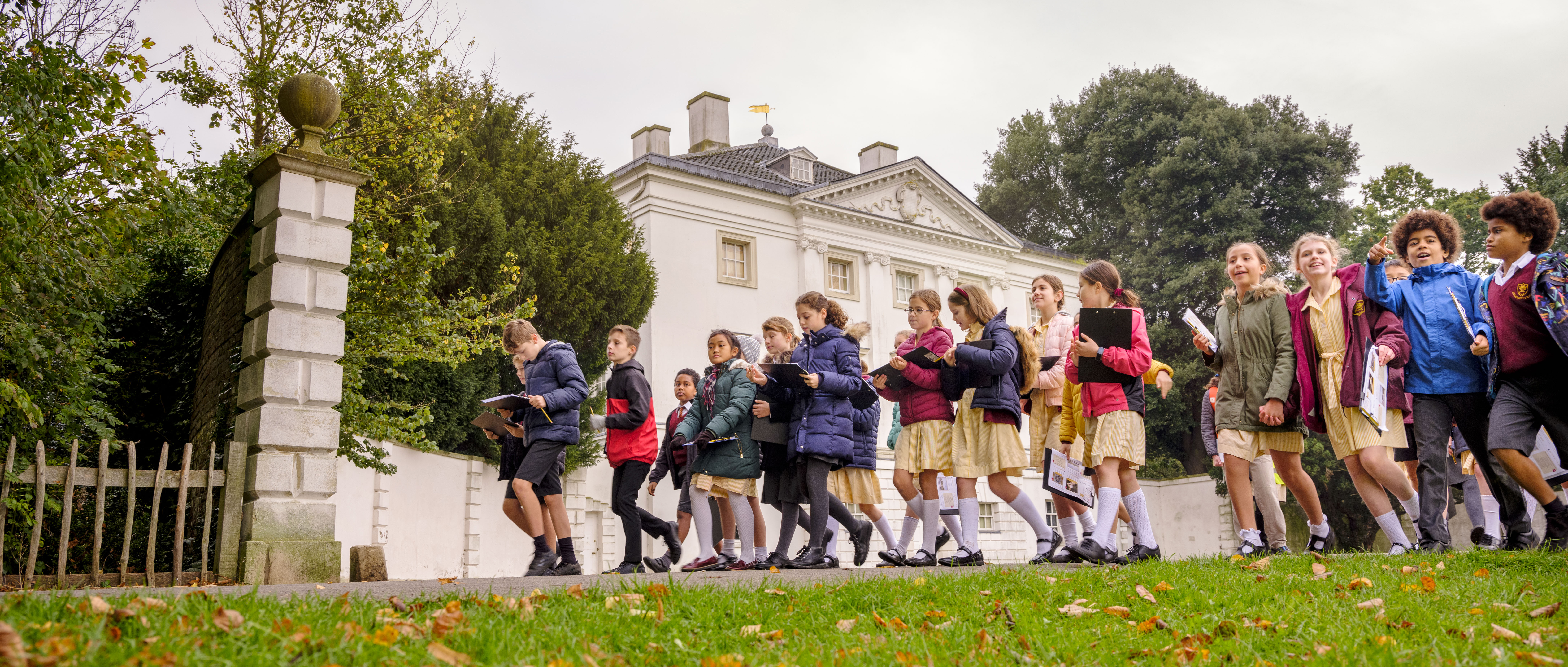 School visits at Marble Hill House English Heritage