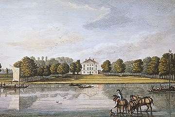 Engraving of Marble Hill in 1749