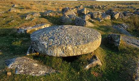 Apple-crusher stone Apple-crusher stone
