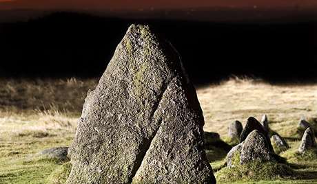 Sunset at Merrivale Sunset at Merrivale