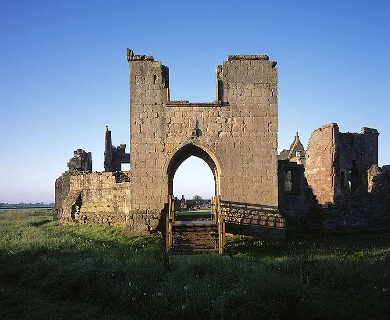 The 13th-century gatehouse