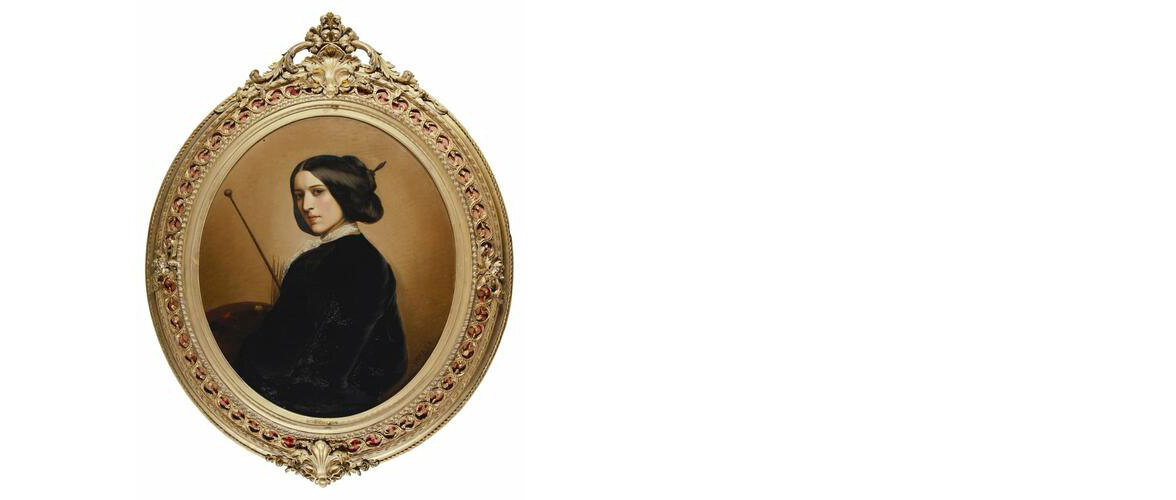 A self portrait of Emma Gaggiotti.