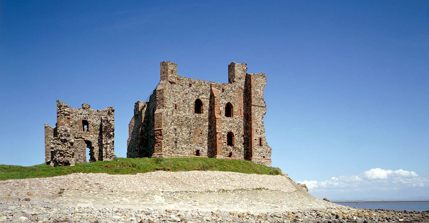 View of the castle from the shore
