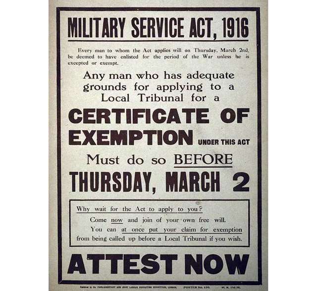 First World War Attitudes to Conscientious Objectors | English