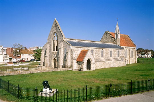 The Royal Garrison Church seen from the south-west