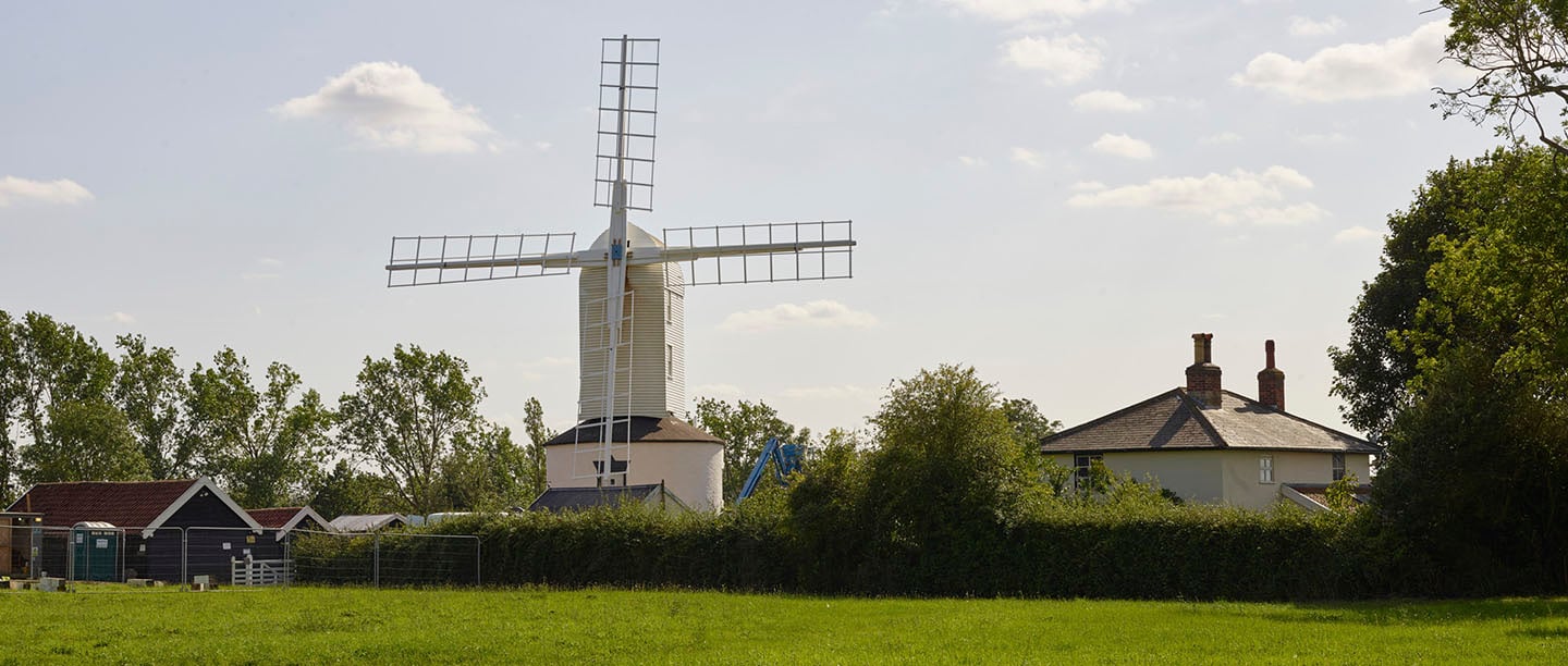 Saxstead Green Post Mill