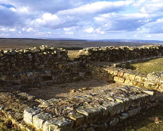 Sewingshields Wall - Hadrian's Wall