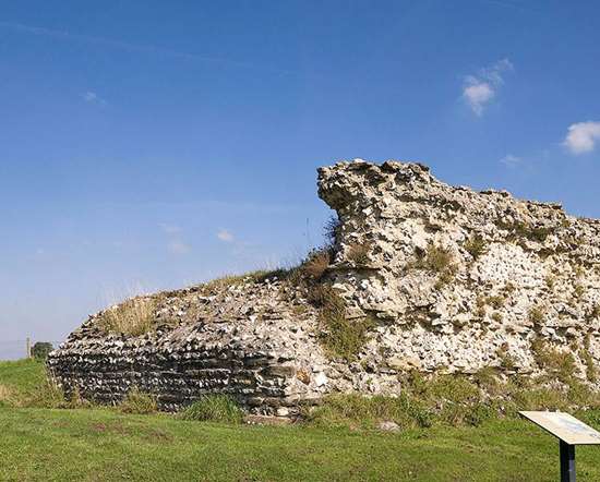 Silchester Roman City Walls and Amphitheatre