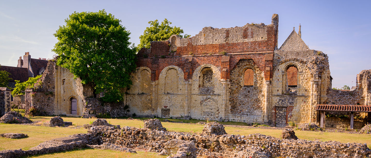 The ruins of St. Augustine's Abbey