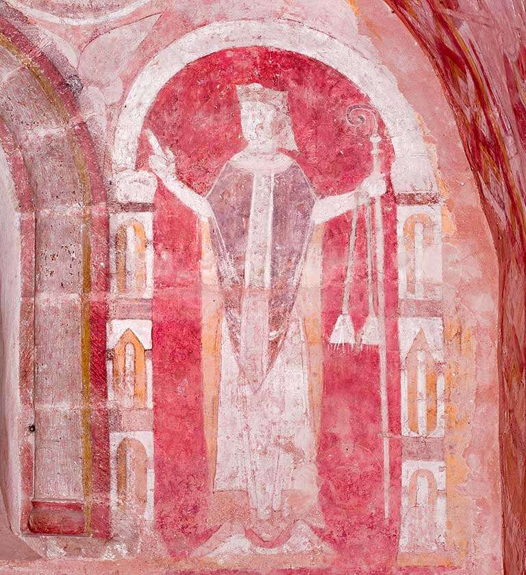 A Bishop (chancel, early 12th century)