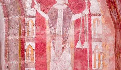 A Bishop (chancel, early 12th century)