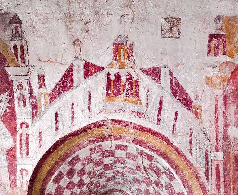Gates of Jerusalem (chancel, early 12th century)