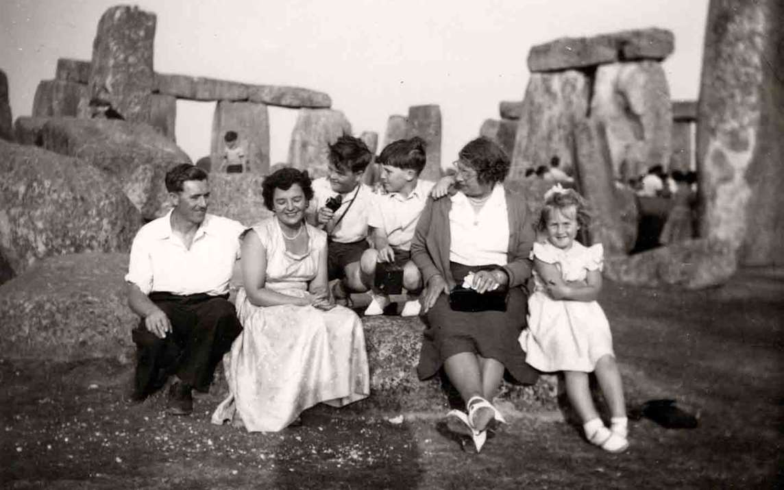 Lesley Tweed's family, c. 1955 Lesley Tweed's family, c. 1955