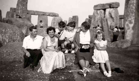 Lesley Tweed's family, c. 1955 Lesley Tweed's family, c. 1955