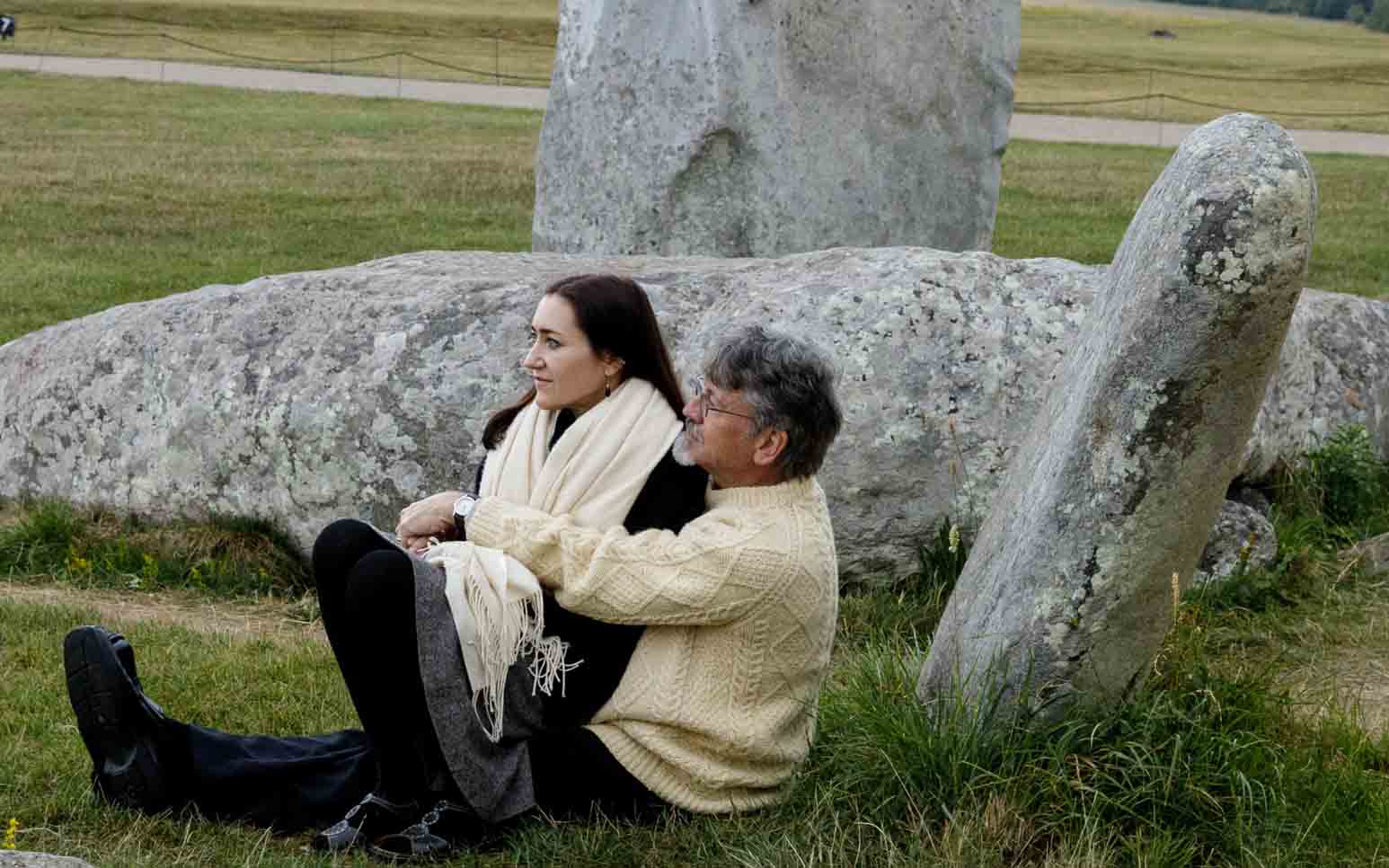 Taney Roniger today with her husband 