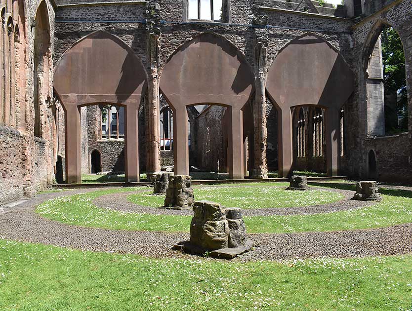 Round church foundations