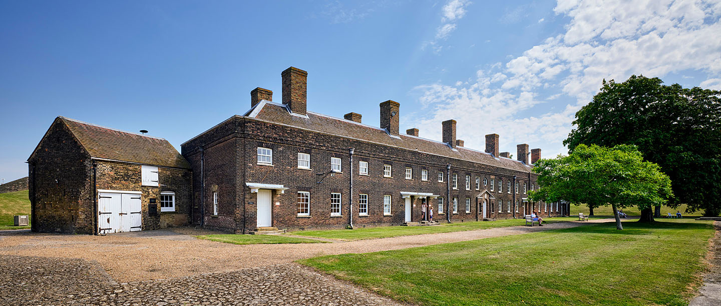 The exterior of Tilbury Fort