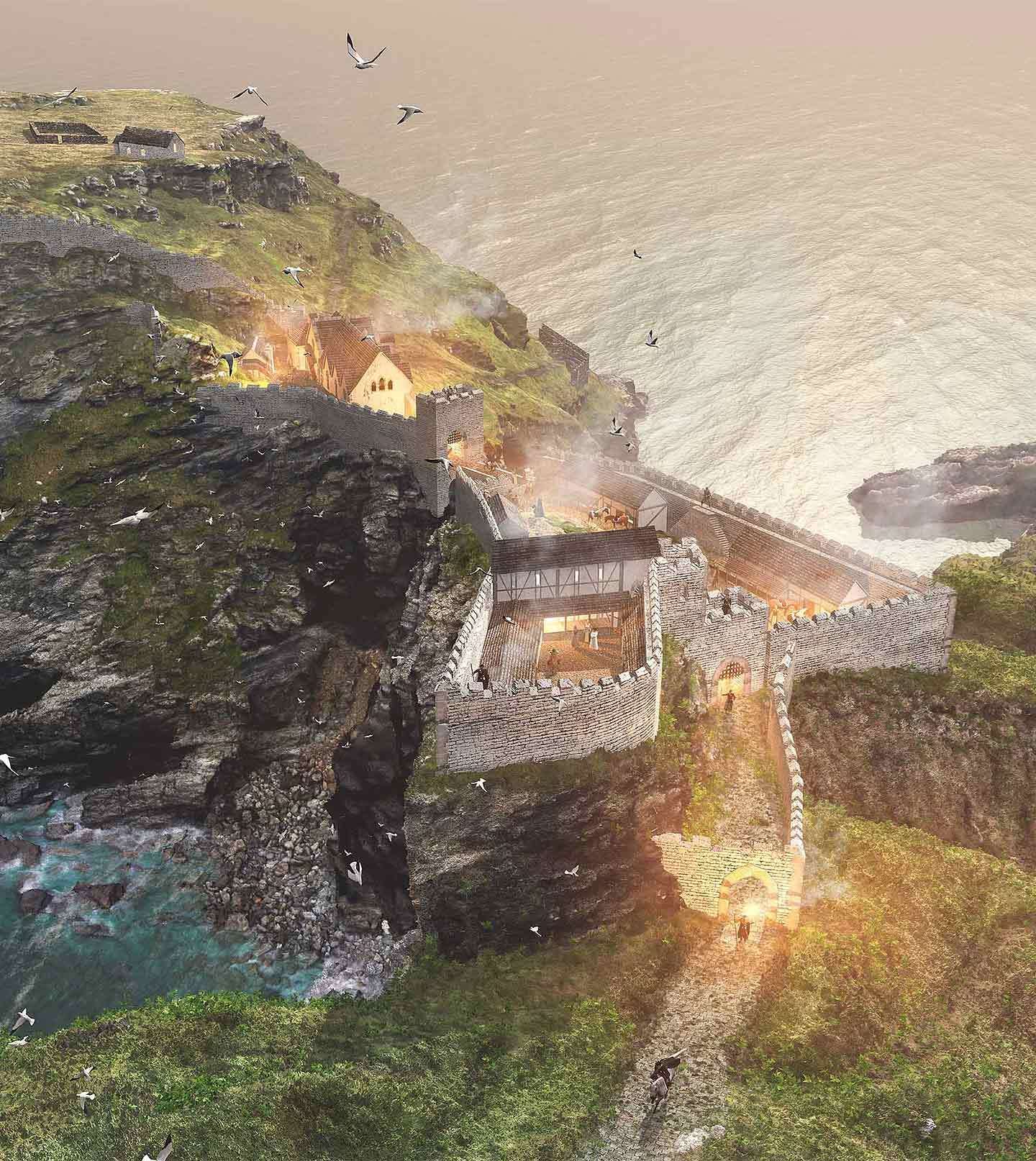 History Of Tintagel Castle English Heritage history-of-tintagel-castle-english-heritage