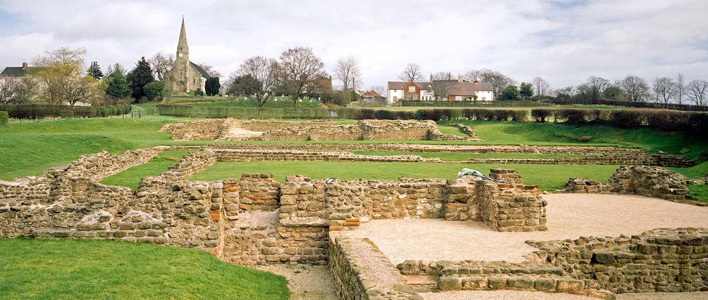 wall roman site, Staffordshire, heritage site, roman military road, roman soldiers, public baths, fields, church