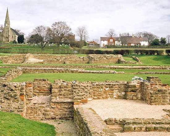 Wall Roman Site