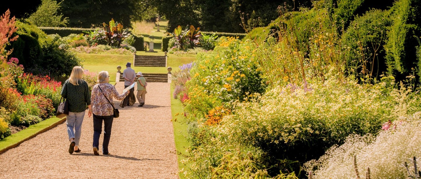 Walmer Castle, pictured from the Kitchen Garden.