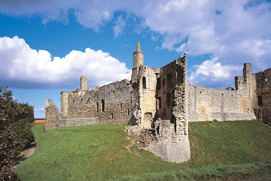 View of the Carrickfergus Tower, Warkworth Castle and Hermitage View of the Carrickfergus Tower, Warkworth Castle and Hermitage