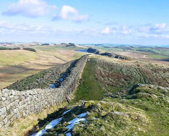 Winshields Wall - Hadrian's Wall