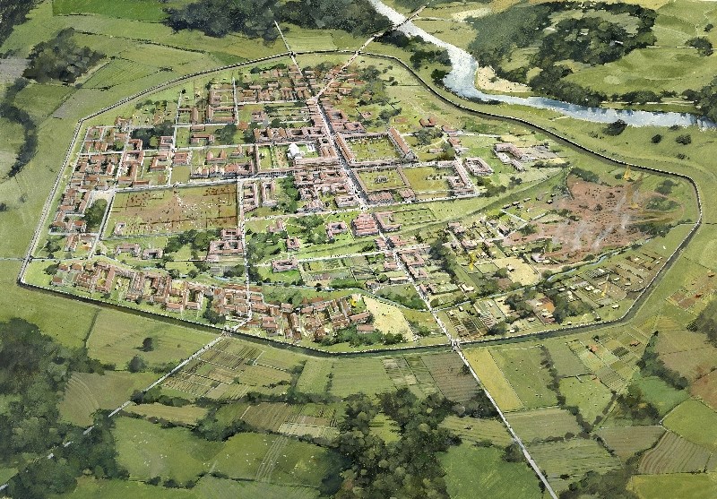 Wroxeter Roman City English Heritage