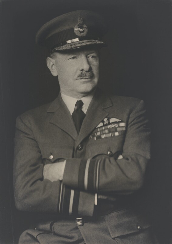 Sir Arthur Harris photographed in August 1940, by Walter Stoneman