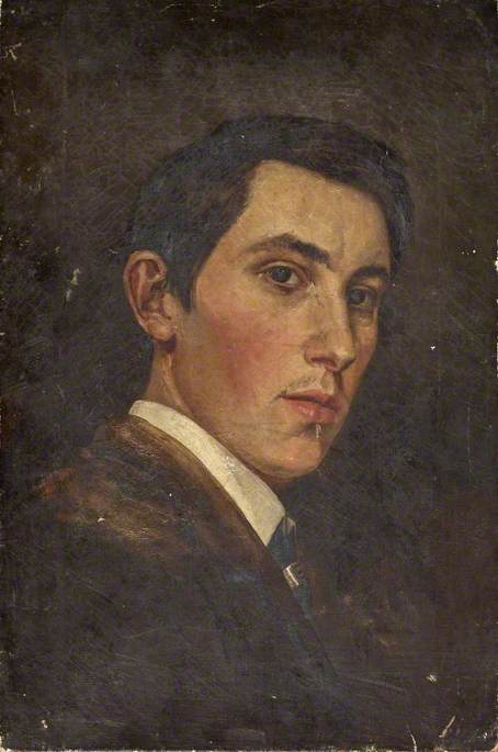 ‘Self Portrait’ by Arthur George Walker painted around 1910