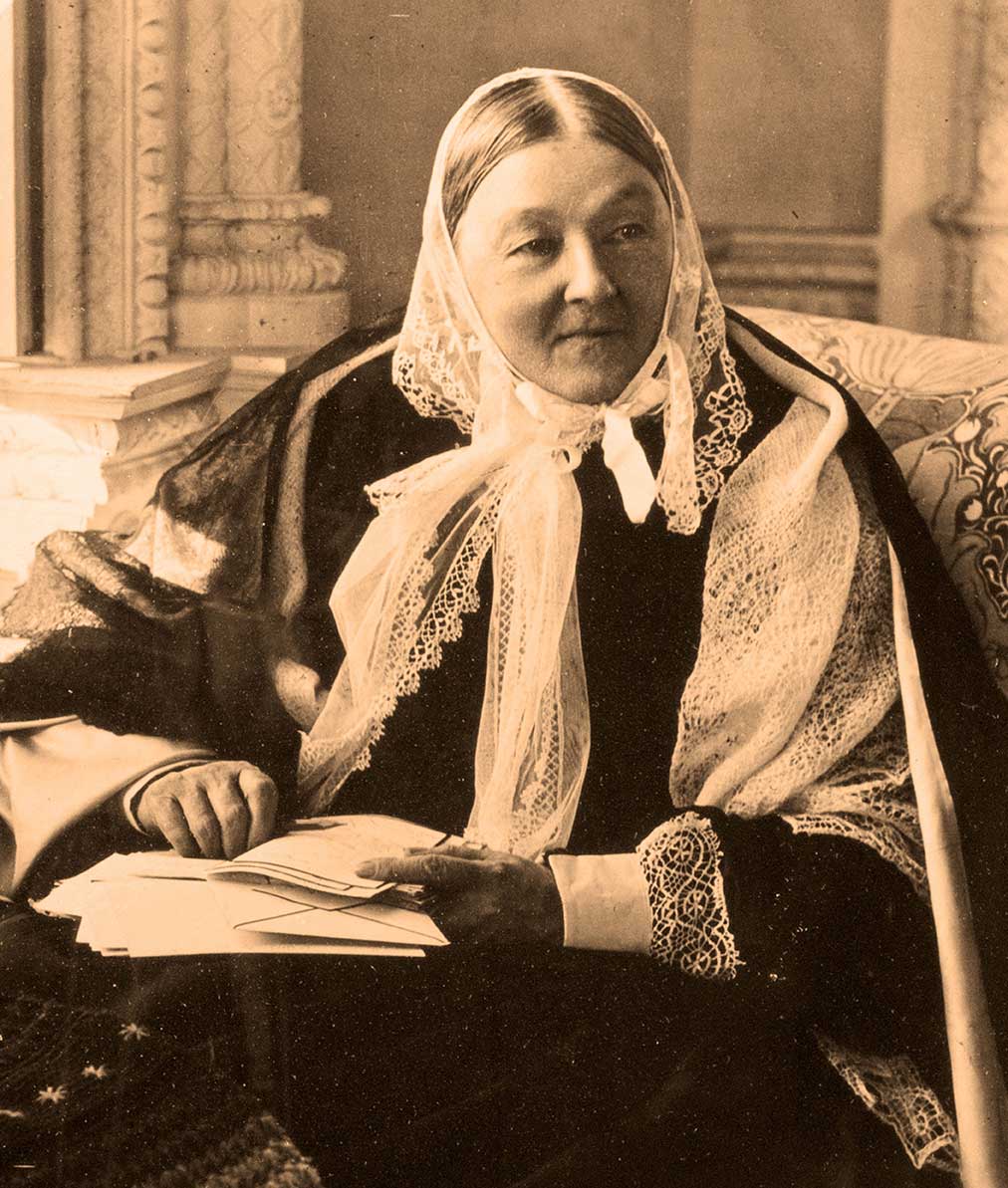 Florence Nightingale in her later years